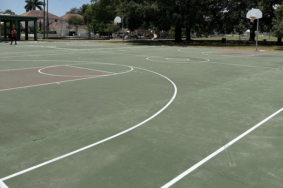 Basketball court